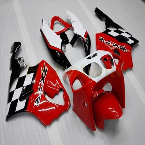 Motorcycle ABS Plastic Bodywork Set for ZX7R 1996 1997 1998 1999 2000 2001 2002 2003 motor fairing red white black Full fairing