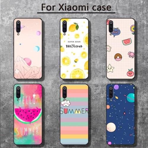 Cover Soft Cute Back Phone Cases for Xiaomi mi 6 6plus 6X 8 9SE 10 Pro mix 2 3 2s MAX2 note 10 lite Pocophone F1
