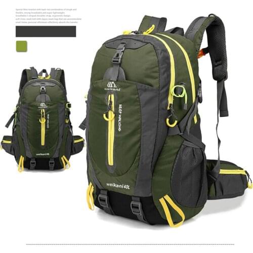 NEW 40L Waterproof Outdoor Bag Climbing Backpack Travel Bag Durable Camping Hiking Backpack Trekking Bag For Women And Men