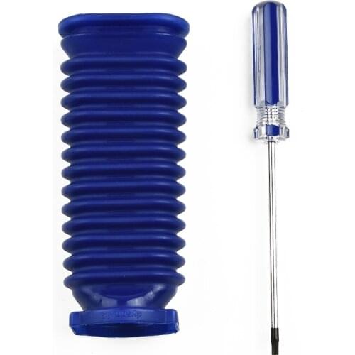 New Soft Velvet Roller Suction Nozzle Blue Hose Suitable For Dyson V6 V7 V8 V10 V11 DC74 Soft Velvet Roller Suction Blue Hose