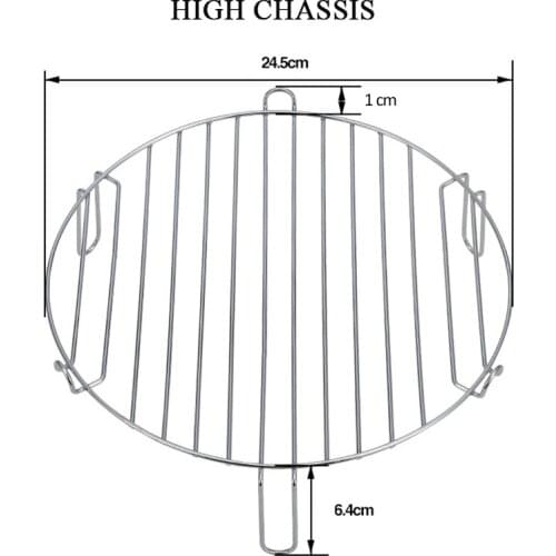 Bracket Air Fryer Electric Cooker Accessories Microwave Oven Rack Empty Grid High Chassis Fried Shelf