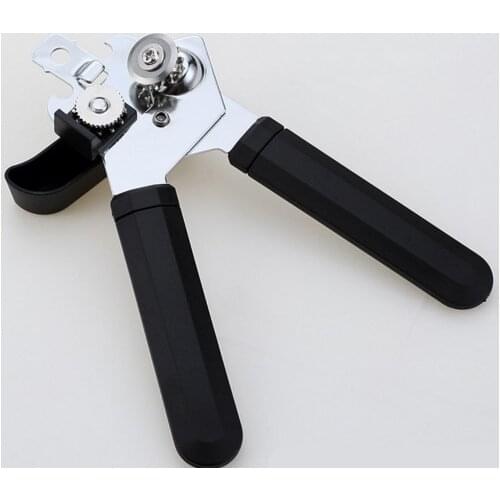 Stainless Steel Professional Tin Manual Can Opener Craft beer Grip Opener Cans Bottle Opener kitchen gadgets Multifunctional