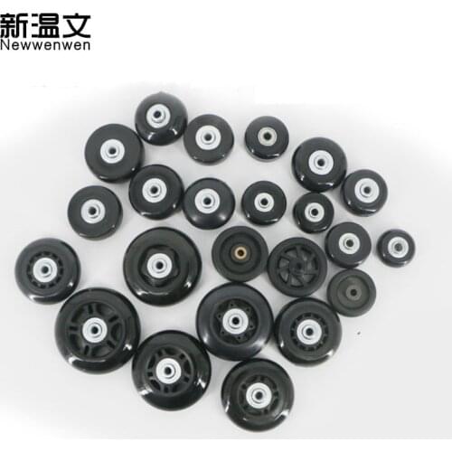 Replacement wheels for luggage,Repair suitcases accessories,replacement luggage wheels,wheels for suitcases W12
