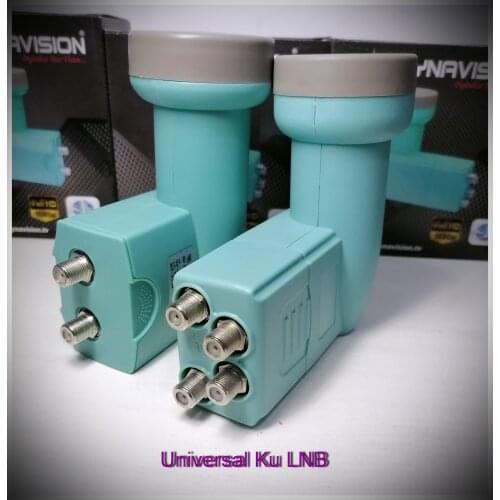 DYN Twin GODESTAR QUAD LNB Best signal digital Full HD Universal KU Band TWIN LNB High Gain Low noise satellite Dish LNB