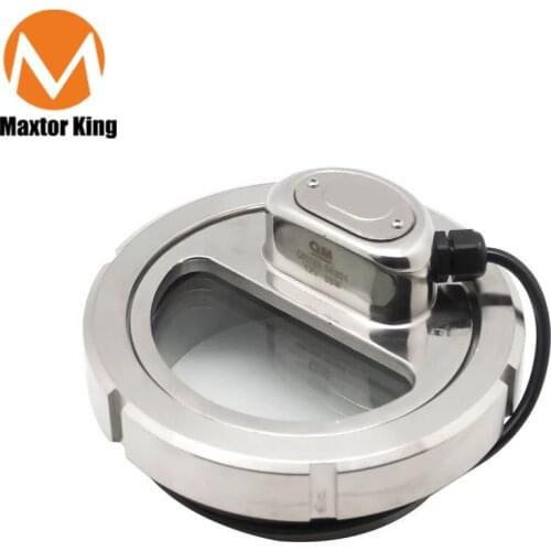 MK DN80 DN100 SS304 Stainless Steel Tank Sight Glass with Light DC 12V or DC24V