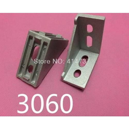 3060 corner fitting angle aluminum 58 x 29 connector bracket fastener match use 3030 industrial aluminum profile