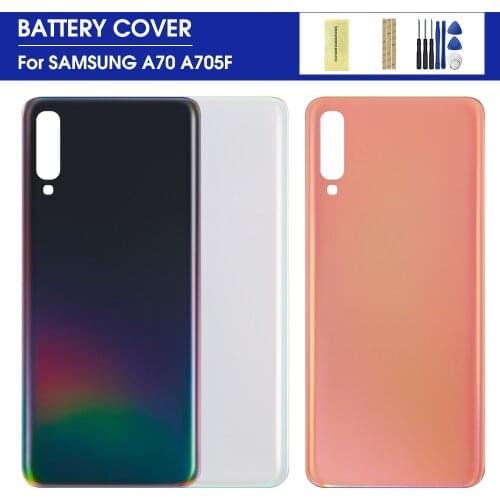 Cover For Samsung Galaxy A70 Back Cover Battery Case Rear Housing Cover For Samsung A70 A705/DS A705F A705FD Replacement