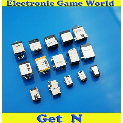 15Models, 75pcs/lot For ASUS DC JACK Original DC Power Connectors Laptops DC Connector