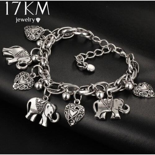 Серебряные браслеты 17KM China At AliExpress