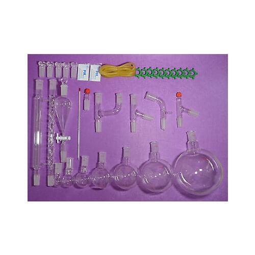 2000ml,24/40,New Chemistry Glassware Kit,Laboratory Chemical KIT,32PCS