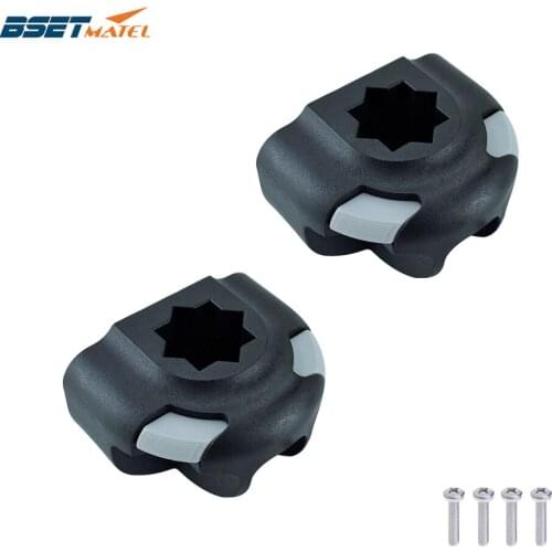 2X Kayak Boat Sea Fishing Rod Support Holder Rack Mount Base Pole Tackle Kit Accessory for Fishing Rowing Boats Canoes Sailboats