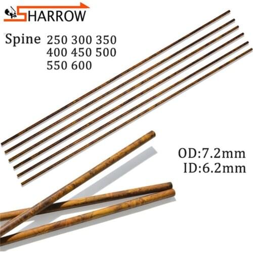 6/12pcs Shooting Handmade 30" Spine250-600 Pure Carbon Arrow Shaft Straightness 0.003 Carbon Shafts Archery Hunting Accessories