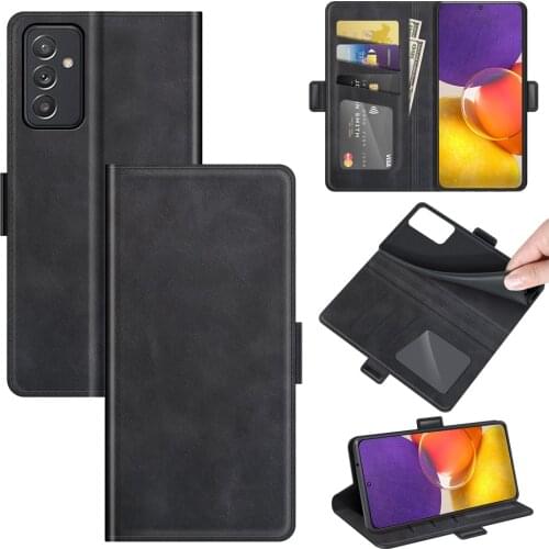 Case For Samsung Quantum 2 Leather Wallet Flip Cover Vintage Magnet Phone Case For Galaxy A82 5G Coque