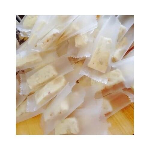 DHL 4*9.6cm 8000Pcs/ Lot Chocolate Heat Seal Transparent Poly Party Package Pouch Matte Clear Candy PE Plastic Packaging Bag