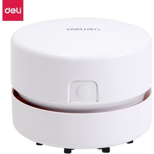 Deli Mini USB Vacuum Cleaner Office Desk Dust Home Table Sweeper Desktop Cleaner for School Classroom Office Supplies 188B