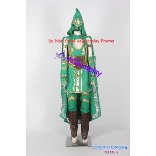 League of Legends Sherwood Forest Ashe Cosplay Costume acgcosplay costume