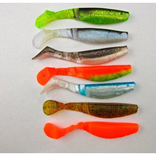 BassLegend- Soft Plastic Bait For Sea Bass Pike Lure Swimbait Shad 100mm 13g/80mm 6.8g/70mm 4.6g