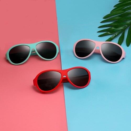 MYT_0105 Children Sunglasses For Boys Polarized Kids Cartoon Sunglasses Comfortable Girls Personality sunglasses Retro Eyewear