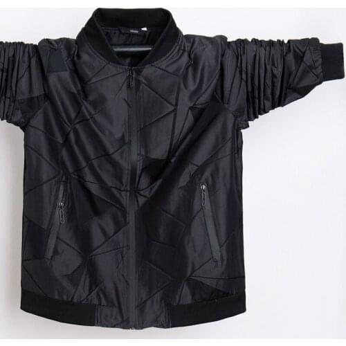 Balplein NEW 2020 Spring Autumn Men jacket fat mens coat extra big men coat fashion casual tide Plus size men L-7XL