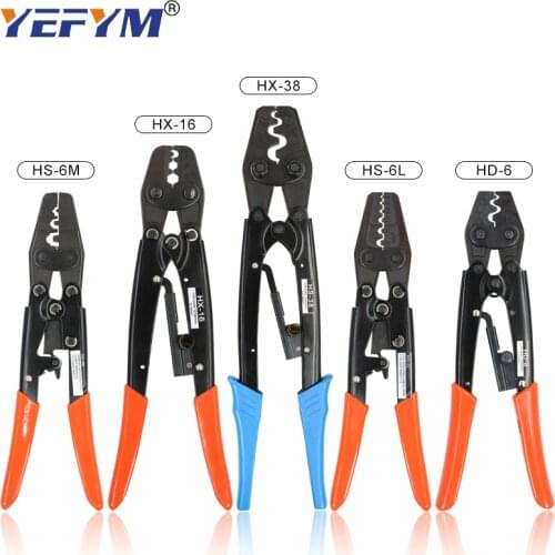 Non-insulated terminal crimping pliers 0.5-38mm simple crimping pliers wire connector terminal SNB RNB SC UT OT crimping tool