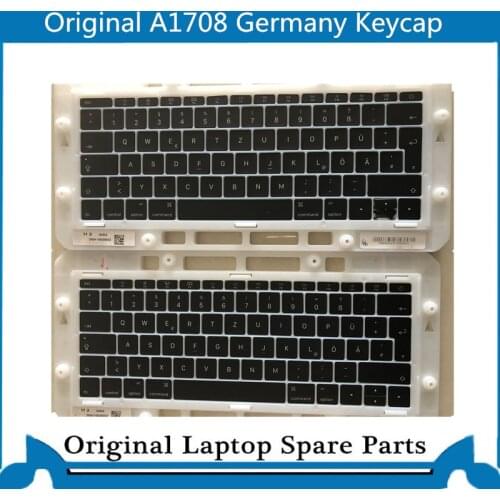 Original A1708 Germany Keyboard Key Cap Genuine New for Macbook Pro 13.3" Retina Keycap DE Standard 2016-2017