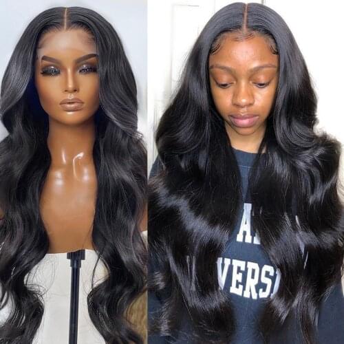 13x4 Lace Frontal Wig Brazilian Body Wave Lace Front Human Hair Wigs 13×6 Lace Frontal Wig PrePlucked Hairline Wig For Women