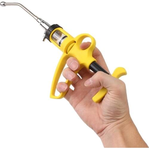 10ml Continuous Drench Gun - Cattle Sheep Goats oral & Pour On Animal Husbandry Free Shipping