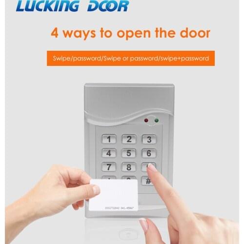 S90 125Khz RFID Access Control Keypad digital Card Reader Door Lock System 6000 user Standalone Access Controller