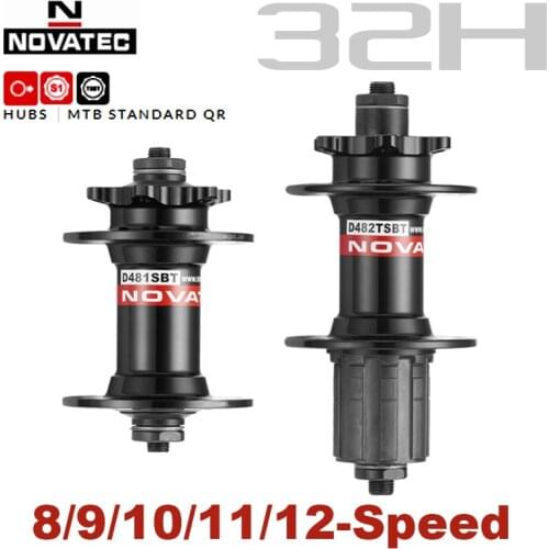 NOVATEC mountain bike hub 32 holes bearing hub hub ball 8 9 10 11 accessories bicycle Shimano speed HG