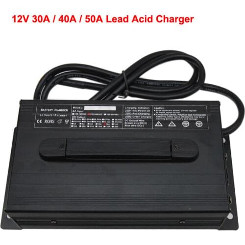 1200W 12V 40A Lead acid charger output 14.7V 40A lead-acid Charger Use for 12V Battery pack
