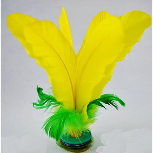 High Quality Feather Kick Shuttlecocks Kids Foot Sports Toy Playing Games Chinese Jianzi Outdoor Sport Kid Child Toy 2021