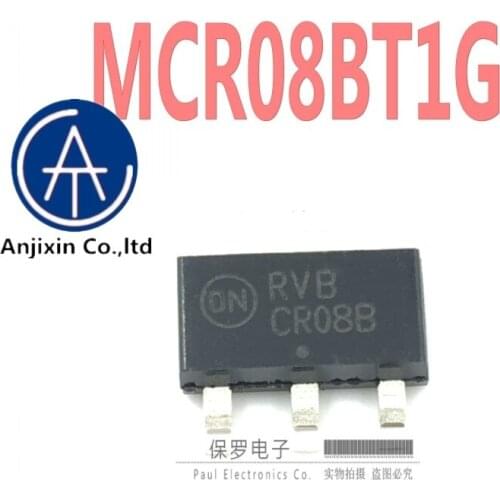 10pcs 100% orginal and new SMD thyristor MCR08BT1G silk screen CR08B SOT-223 real stock