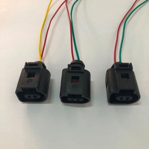 3Pcs Plug of sensor For audi A6 Q7 A4 RS5 A3 SUPERB YETI OCTAVIA GOLF POLO OE:1J0973702 8K0973702