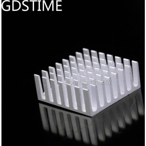 20 pieces lot 28x28x11mm Aluminum Heatsink for Chip GPU VGA RAM LED IC Radiator Cooling