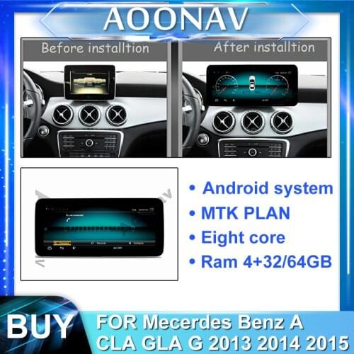 2din android car radio multimedia player for-Mecerdes Benz A CLA GLA G 2013 2014 2015 autoradio touch screen GPS navigation