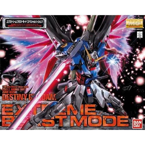 BANDAI GUNDAM MG 1/100 DESTINY GUNDAM ZGMF-X42S Gundam model kids assembled Robot Anime action figure toys