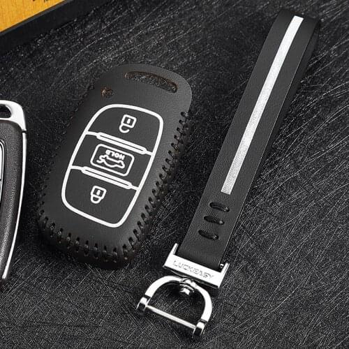 Key cover for hyundai avante 2015 sonata 2015 sonata 2016/2017 elantra 2016 car key case wallet holder key cover key2p