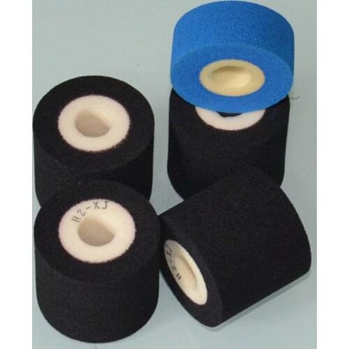 Black Diameter 36mm Height 32mm automatic date coding machine hot ink roll for MY 380 printer