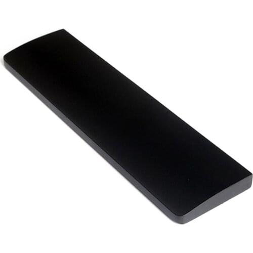 Wood Wrist Rest Pad Keyboard Wood Black Wrist Rest Support Protection With Anti-Slip Pad for 60 keys Mechanical Keyboard
