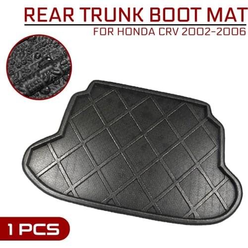 For Honda CRV 2002 2003 2004 2005 2006 Car Floor Mat Carpet Rear Trunk Anti-mud Cover