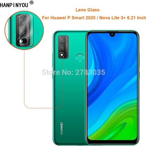 For Huawei P Smart 2020 / Nova Lite 3 Plus 6.21" Clear Slim Back Camera Protector Rear Lens Cover Tempered Glass Protection Film
