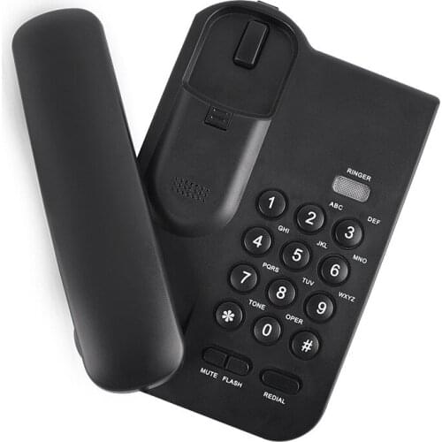 Hotel phone business office phone guest room dedicated wall hanging Wired Desktop Wall Phone English Landline Telephone