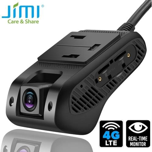 JIMI JC400P 4G Hidden Video Camera 1080P Dual Live Stream Dashcam GPS Track Remote Monitor DVR Cam Recorder By APP PC Embedded
