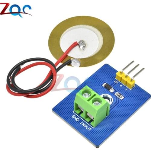 Ceramic Piezo Vibration Sensor Analog Output Electronic Components Supplies Sensors for Arduino Compatible with UNO R3 Module