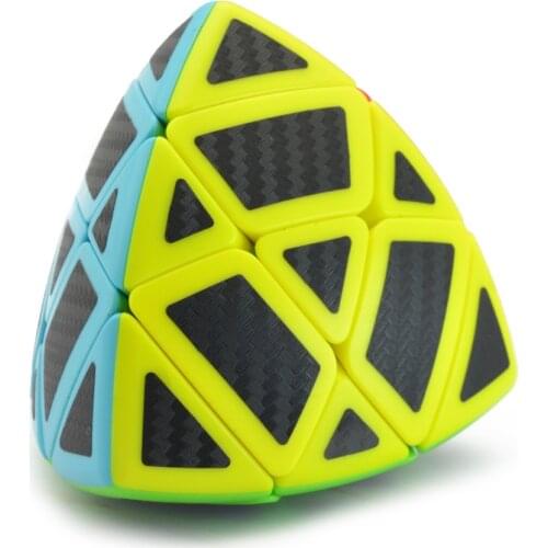 ZCUBE Rice Dumpling Mastermorphix Cube with Carbon Fiber Sticker 3x3 Magic Cube Puzzle