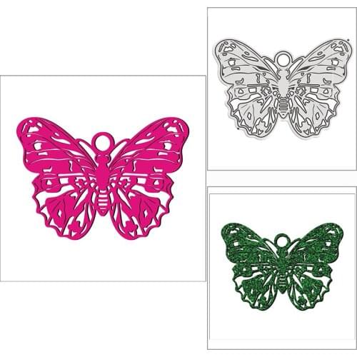 New 2021 Dainty White Butterfly Metal Cutting Dies for DIY Scrapbooking and Card Making Decorative Embossing Craft No Stamps