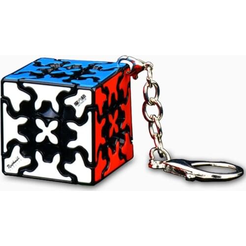 NEW QIYI Keychain Gear Mini Magic Cube 3x3x3 Cube Educational Puzzle 3x3 Cubo Magico Professional Toys for Children Kids Gifts