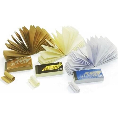 NEW 15 Packs of MOON Combo Rolling Paper Tips Filters (50 Sheets per pk)