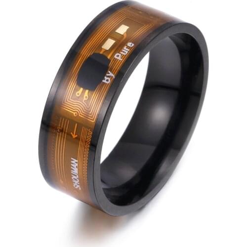 NTAG213 chip NFC smart ring wearable smart phone device smart accessories