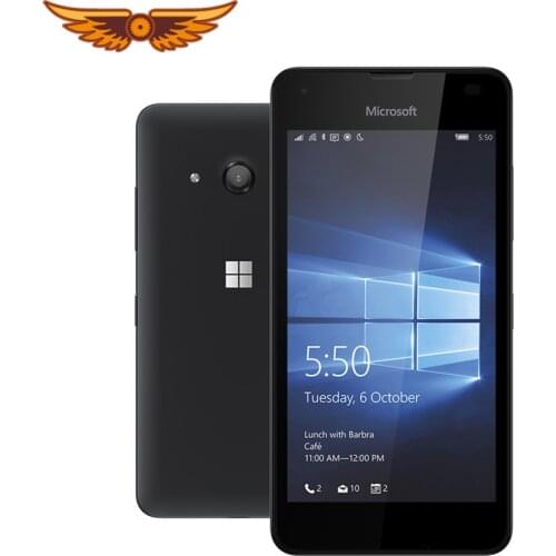 Original Nokia Microsoft Lumia 550 Unlocked 4.7 Inch Quad Core 1GB RAM 8GB ROM 5MP Camera Windows Mobile OS 1280x720 Cellphone